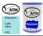 Preview: Mitsubishi, Light Aqua, H22: 500ml Lackdose, von ATW Autoteile West.